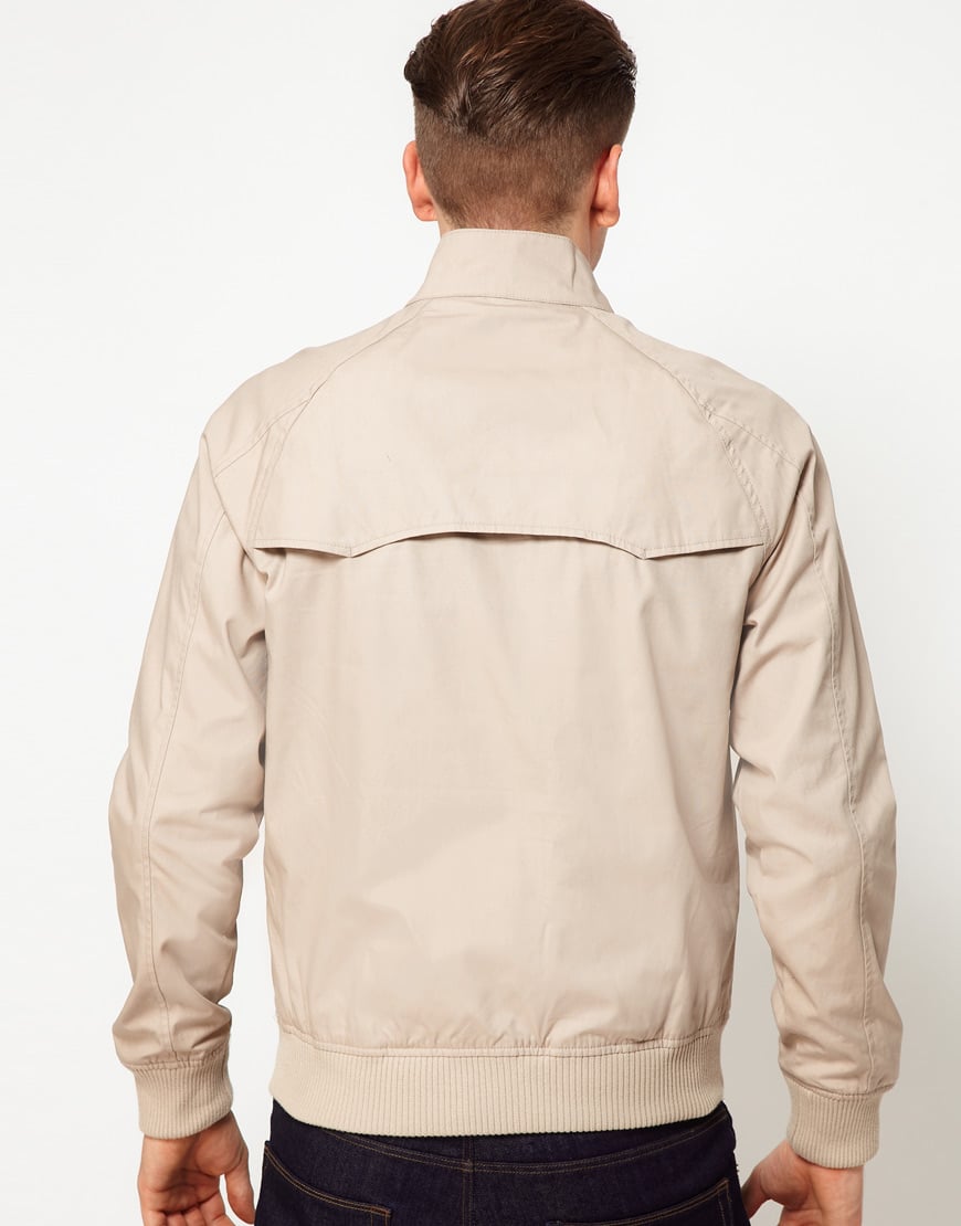 Ben Sherman Harrington Jacket in Beige (Natural) for Men | Lyst