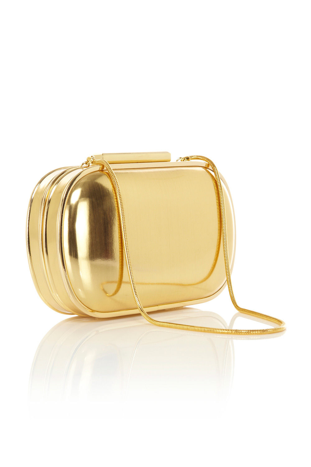 Coast Gold Medal Clutch in Metallic Lyst