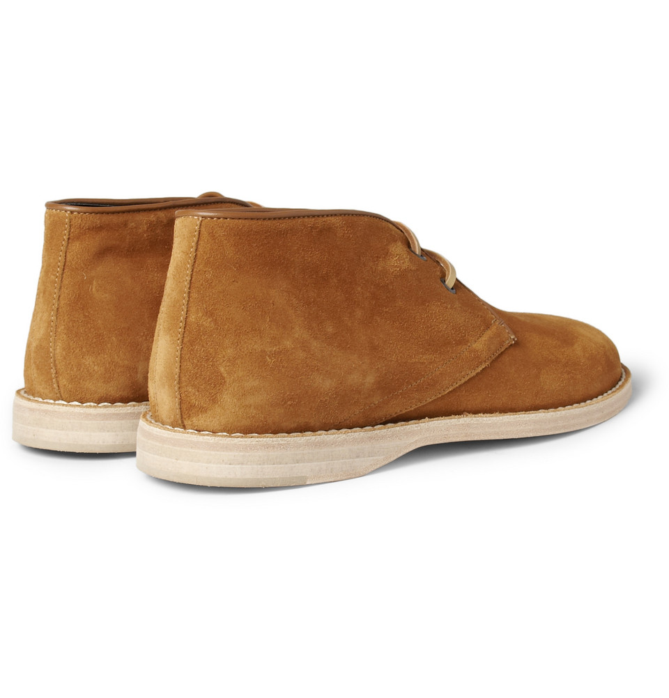 Acne Studios Suede Desert Boots in Brown (Natural) for Men - Lyst