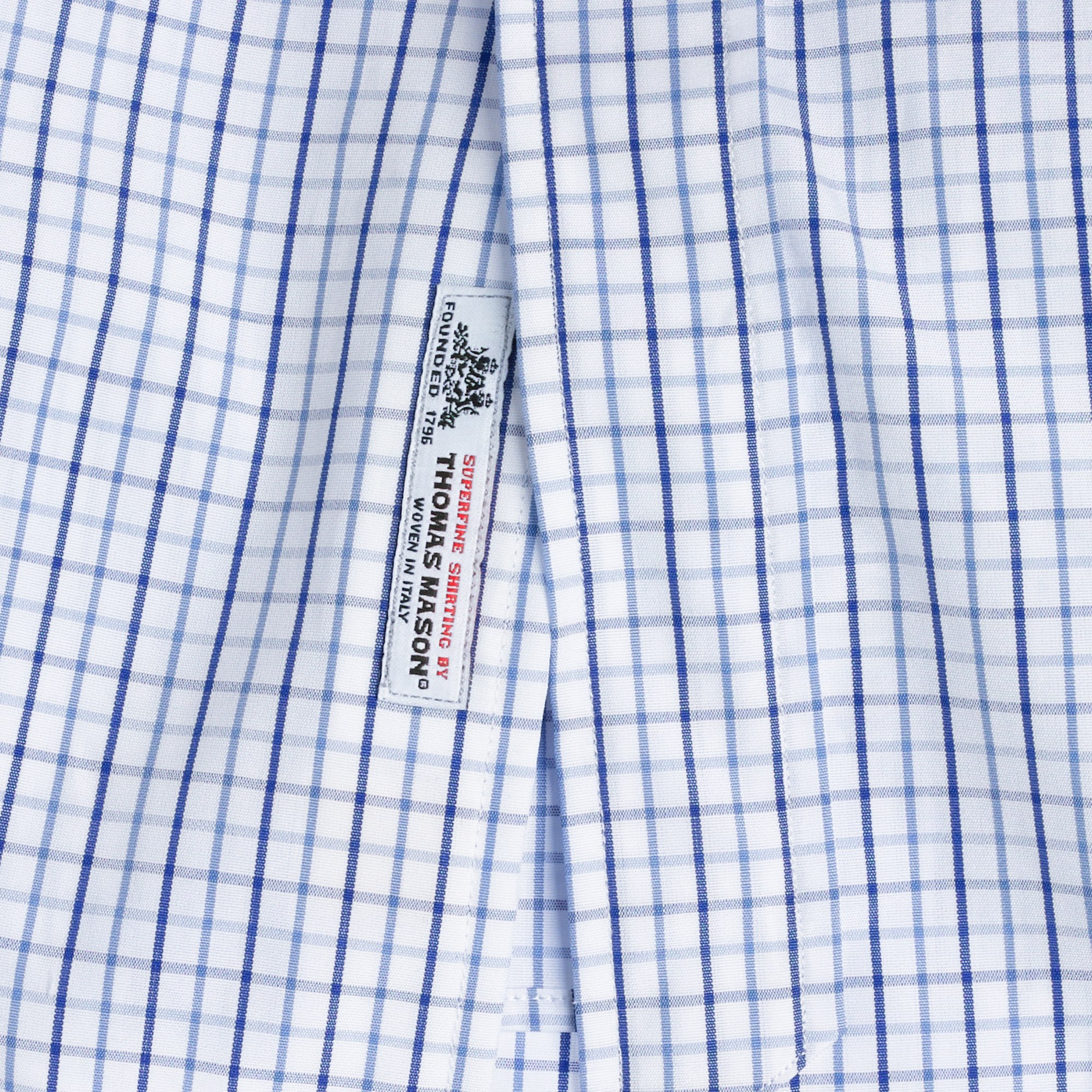 J.crew Thomas Mason® Fabric Button-down Dress Shirt in Tattersall in ...