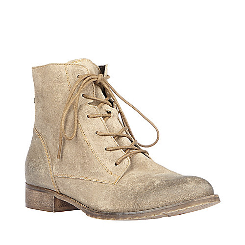 Lyst - Steve Madden Rawling Lace Up Boot in Natural