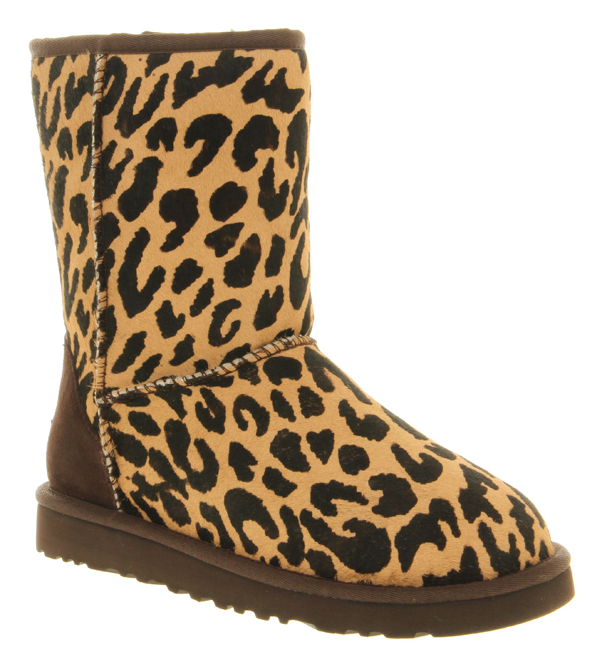 UGG Classic Short Boot Cheetah Suede - Lyst