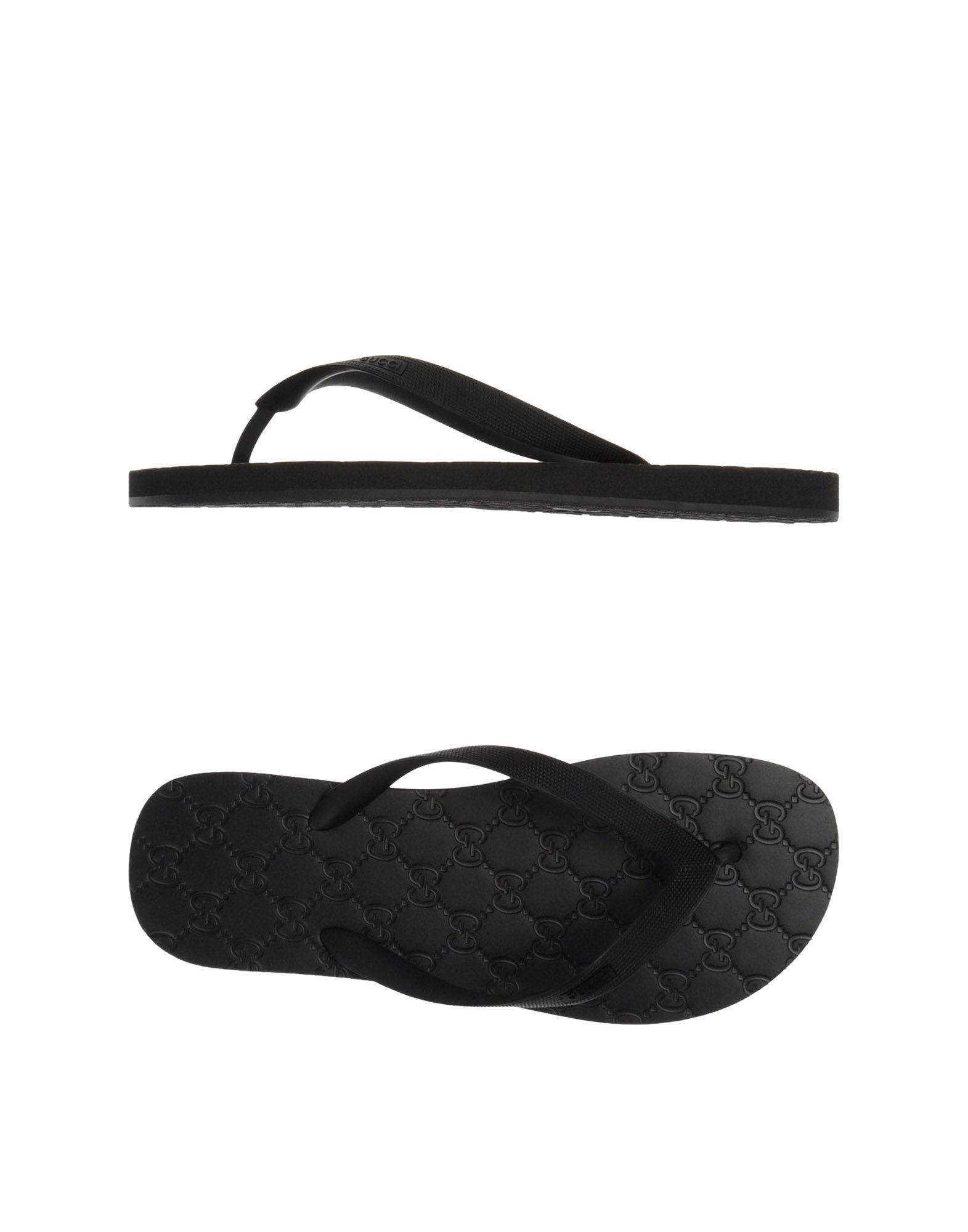 Flip Flops in Black for Men -