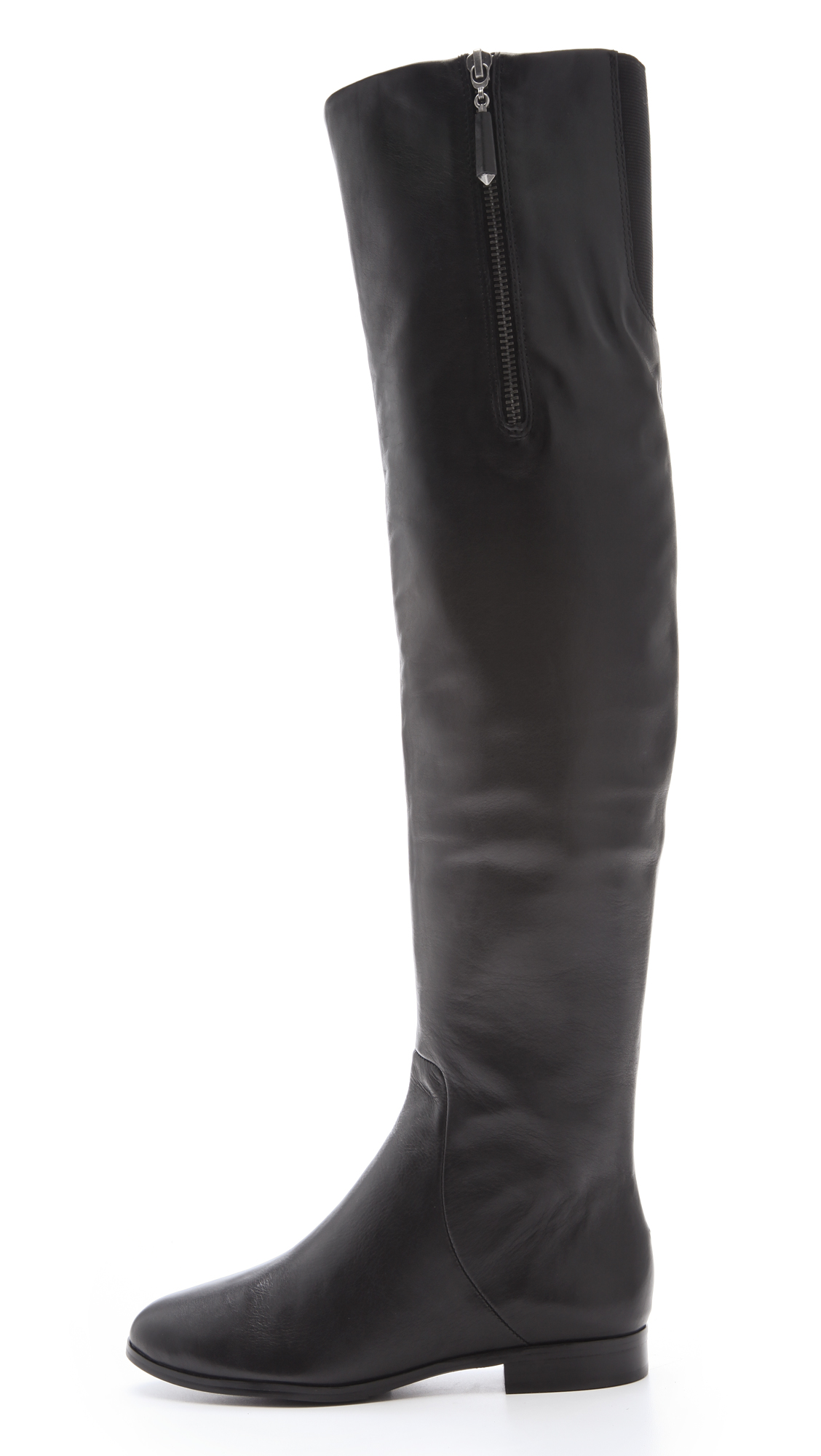 Juicy couture Morell Over The Knee Boots in Black | Lyst