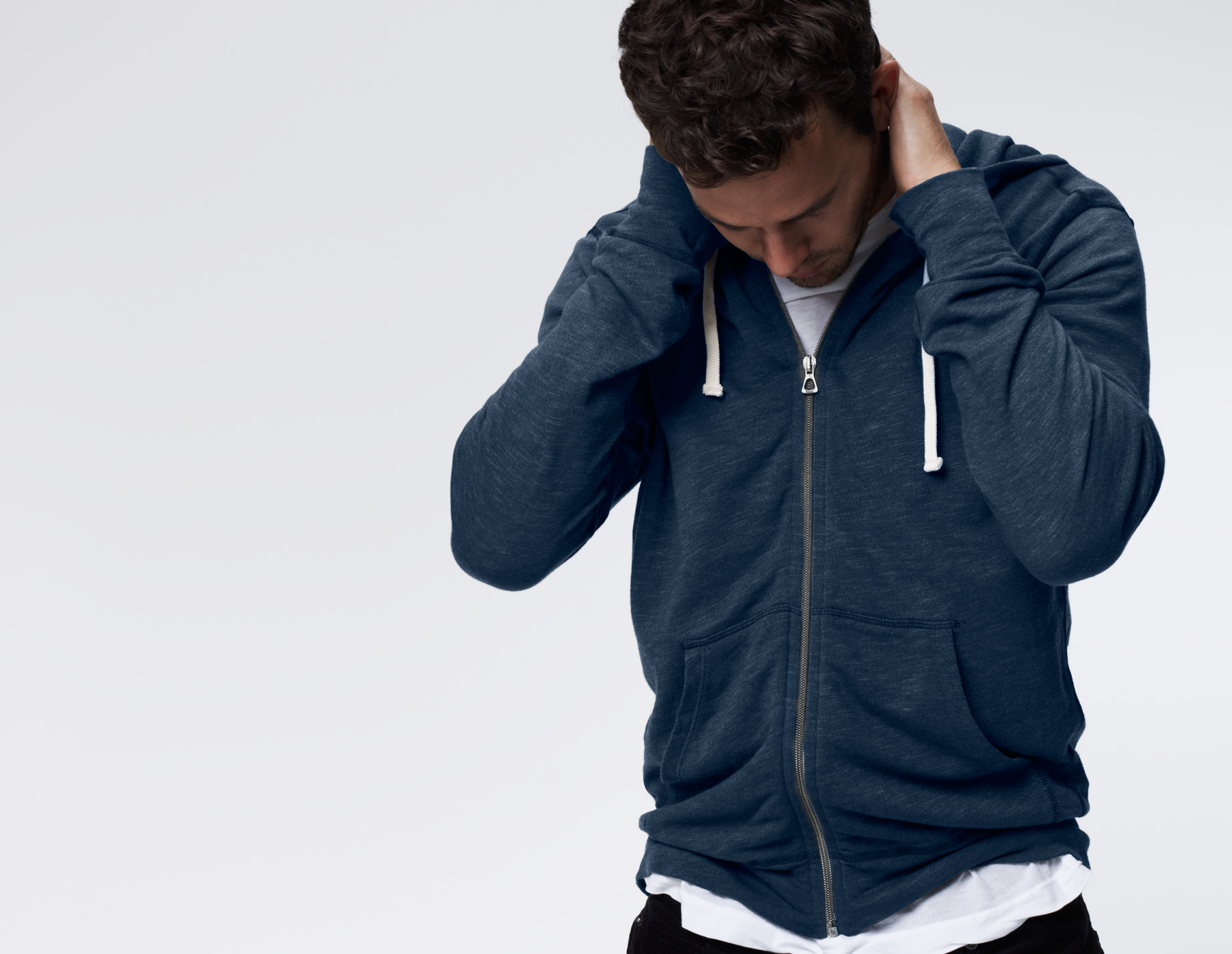 james perse mens hoodie