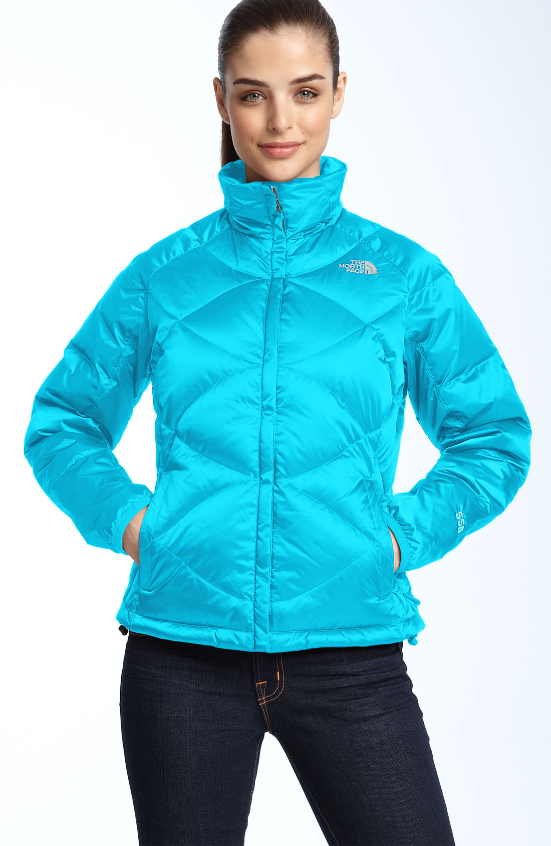 The North Face Aconcagua Down Jacket in Blue (turquoise blue) | Lyst