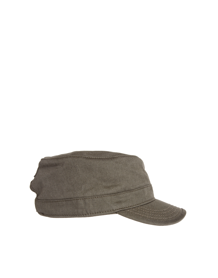 DIESEL Celove Military Cap in Green 