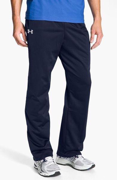 Under Armour Strength Pants in Blue for Men (midnight navy/ white) | Lyst