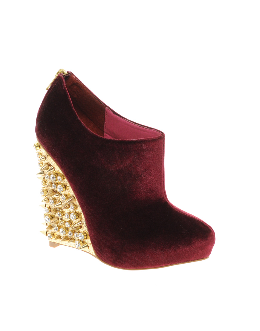 asos wedge boots