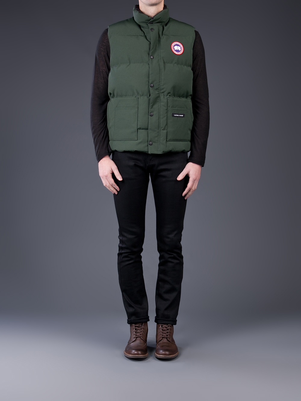 Canada Goose Freestyle Vest Jacket in Forest (Green) for Men Lyst
