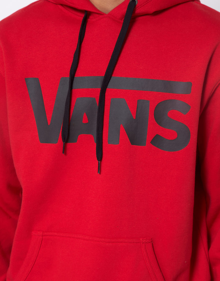 vans sweatshirt with classic logo