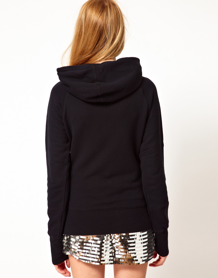 Lyst - Nike Logo Hoodie in Black