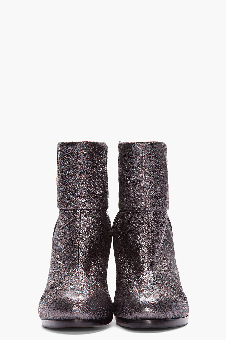 rag and bone silver booties