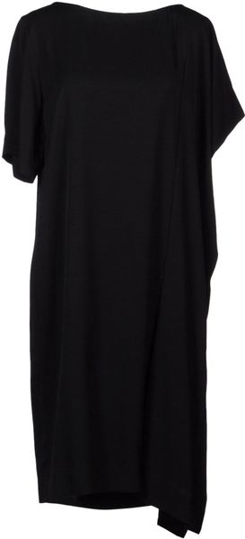 Dries Van Noten Short Dress in Black | Lyst