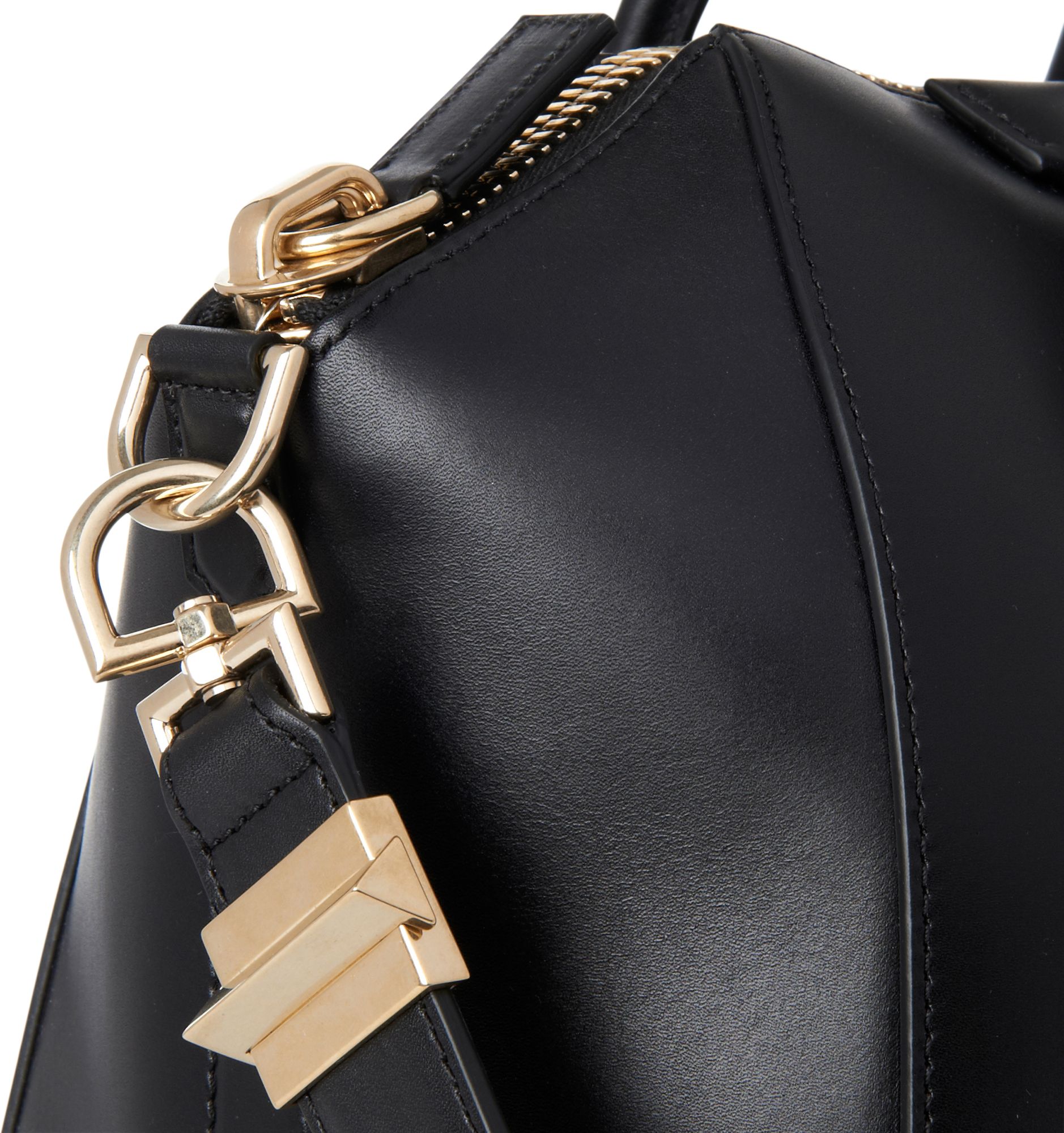 Givenchy Antigona Medium Smooth Leather Tote in Black | Lyst