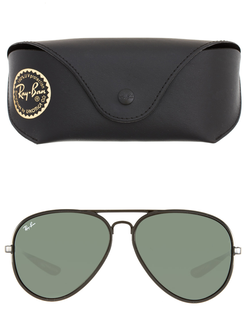 ray ban men's aviator sunglasses amazon