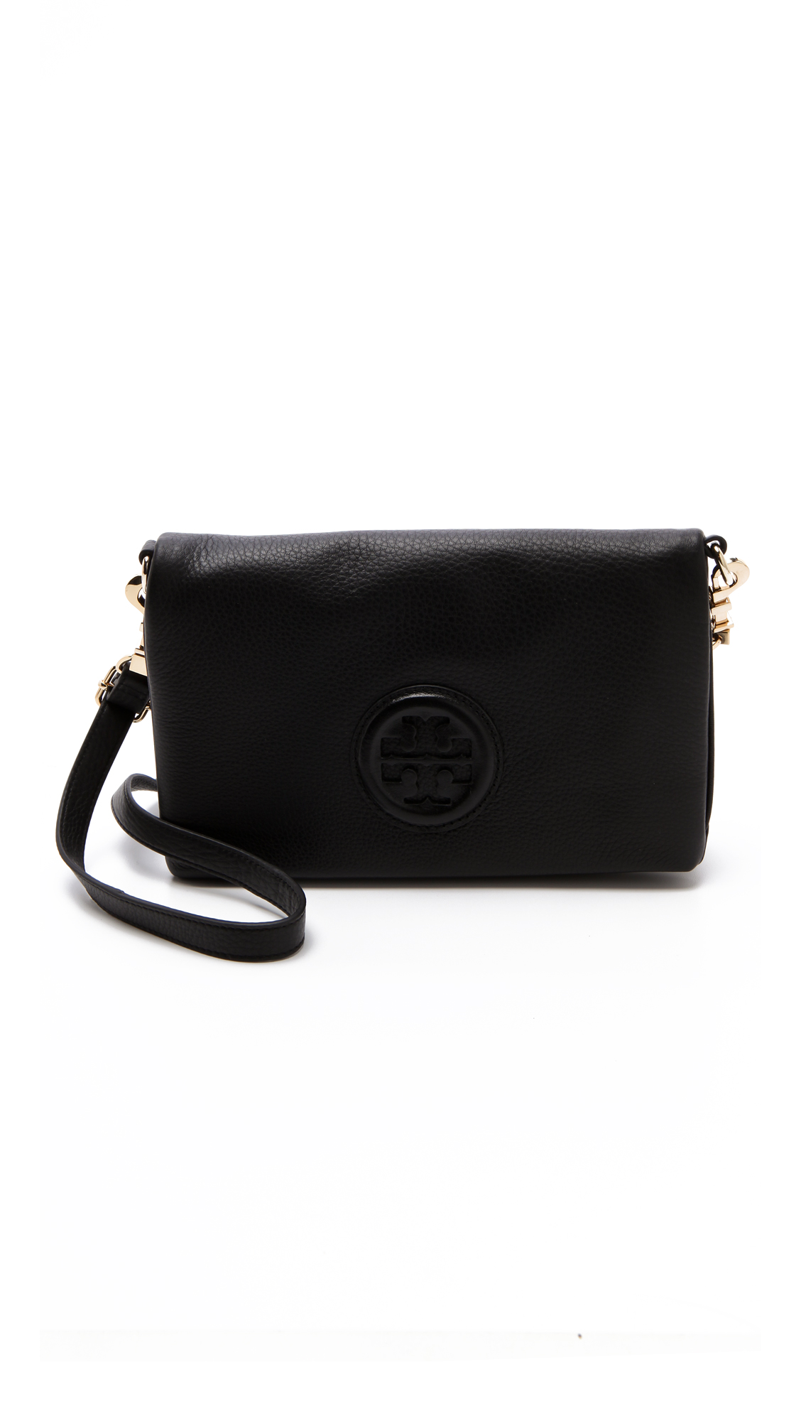 tory burch fold over clutch