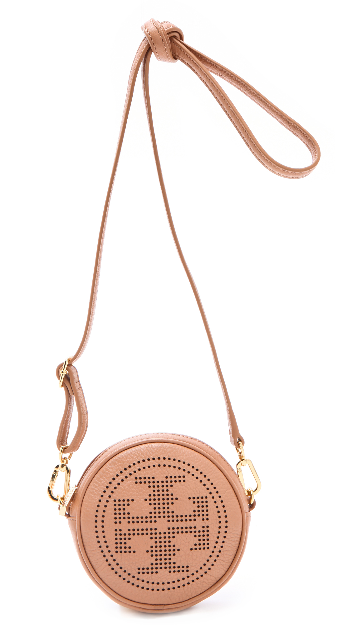 tory burch logo round crossbody