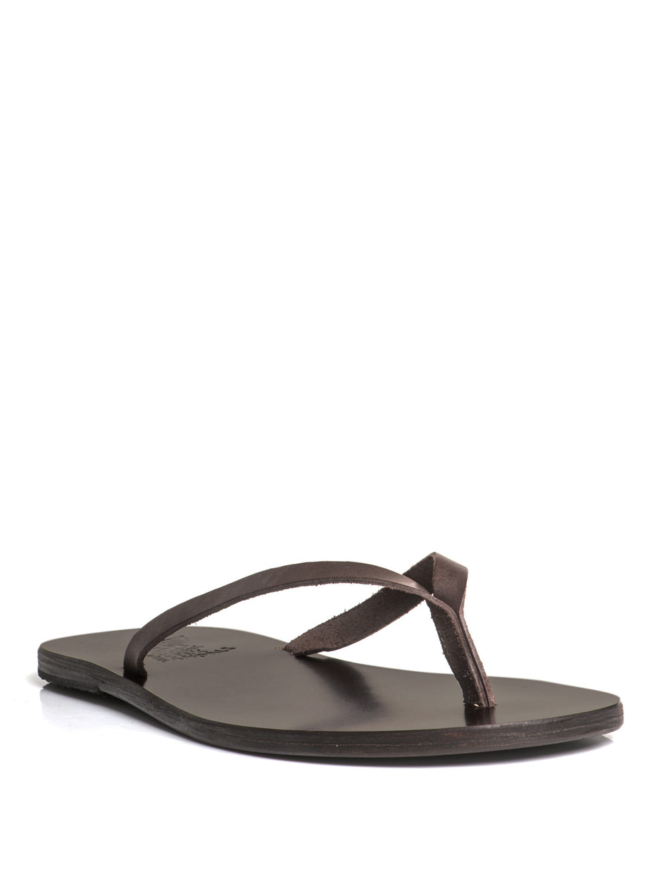 Ancient Greek Sandals Hero Sandals in Brown for Men | Lyst