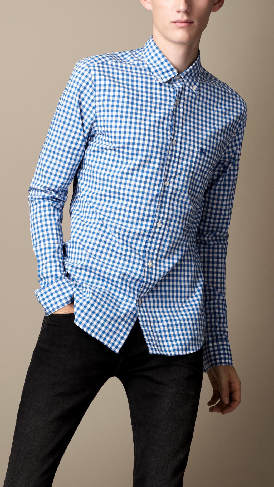 burberry gingham shirt