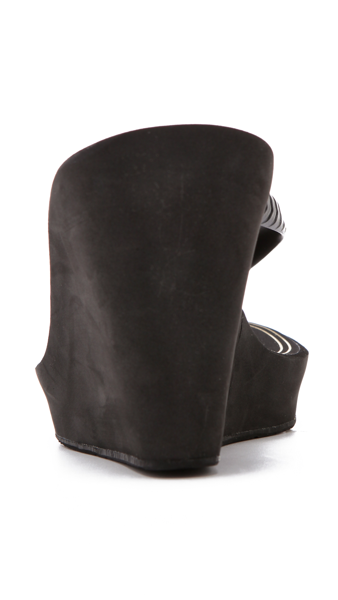 juicy couture flip flops black