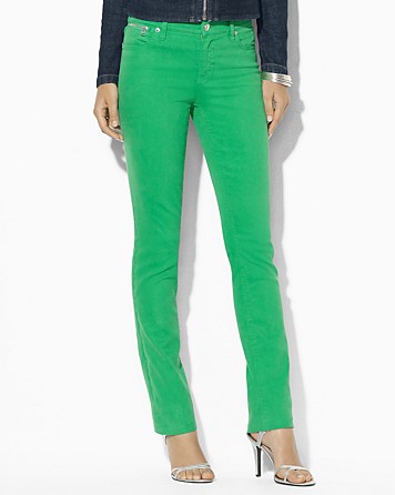 ralph lauren green jeans