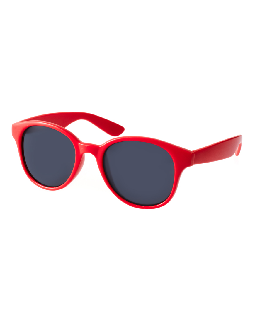 Vans Wayfarer Sunglasses in Red for Men | Lyst