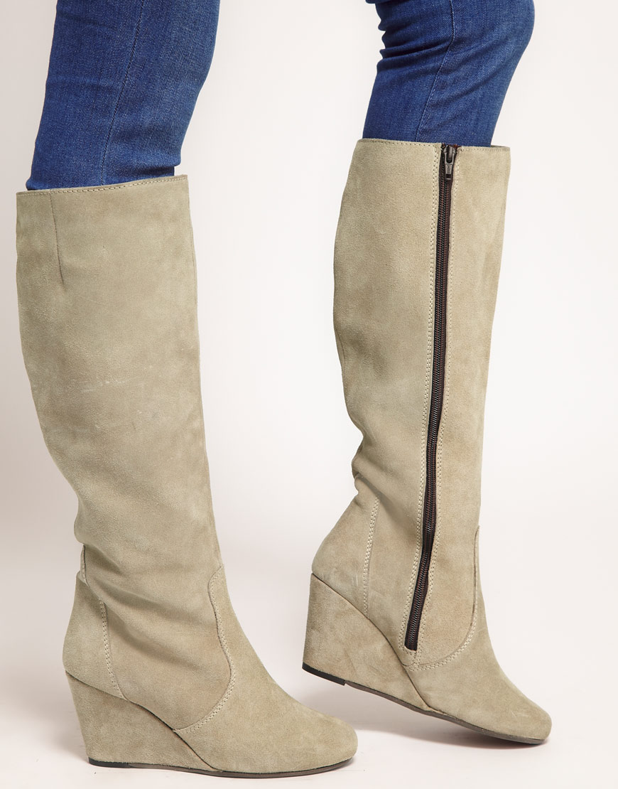 asos wedge boots