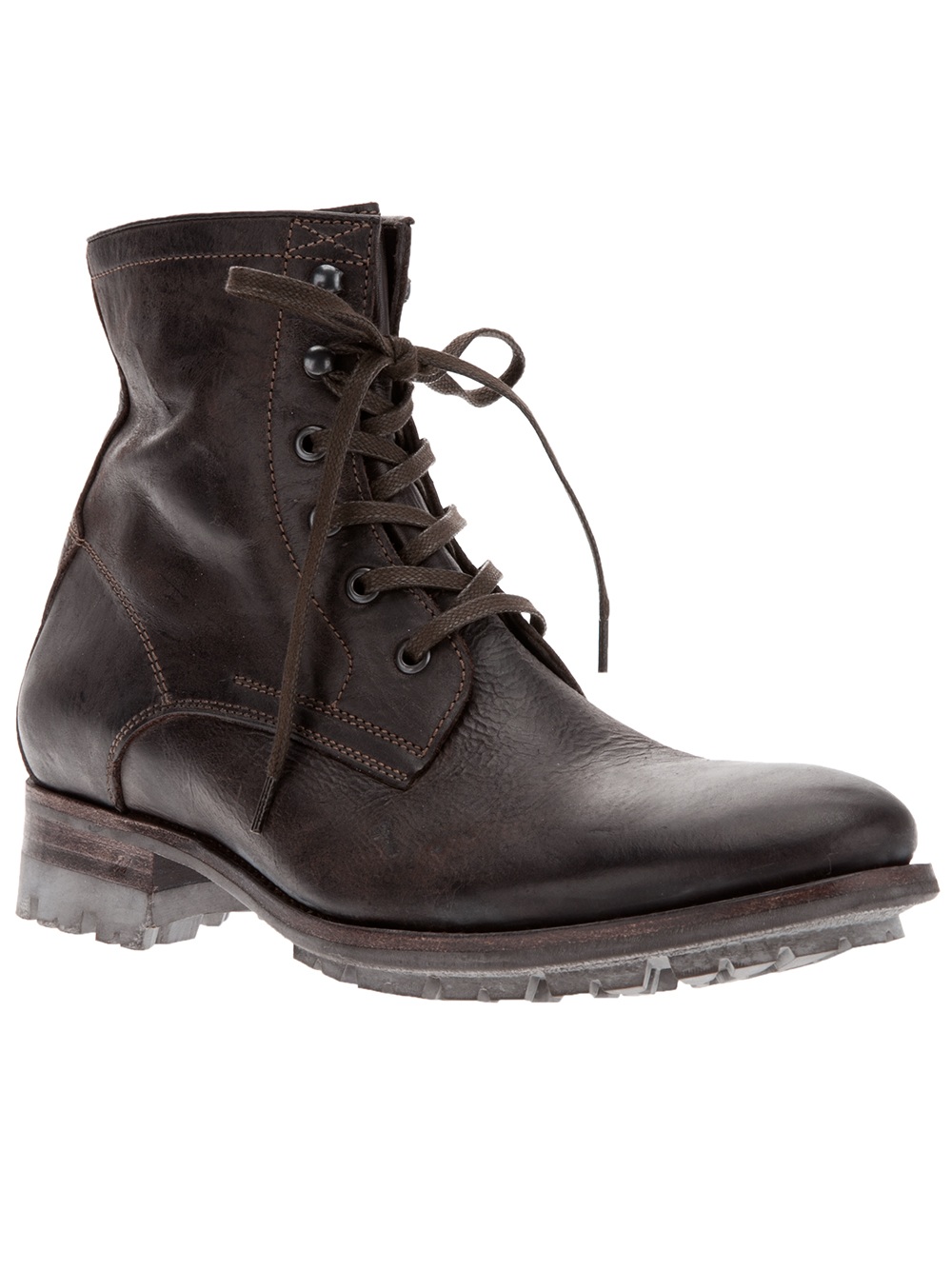 Ndc Lace Up Boots in Brown for Men | Lyst