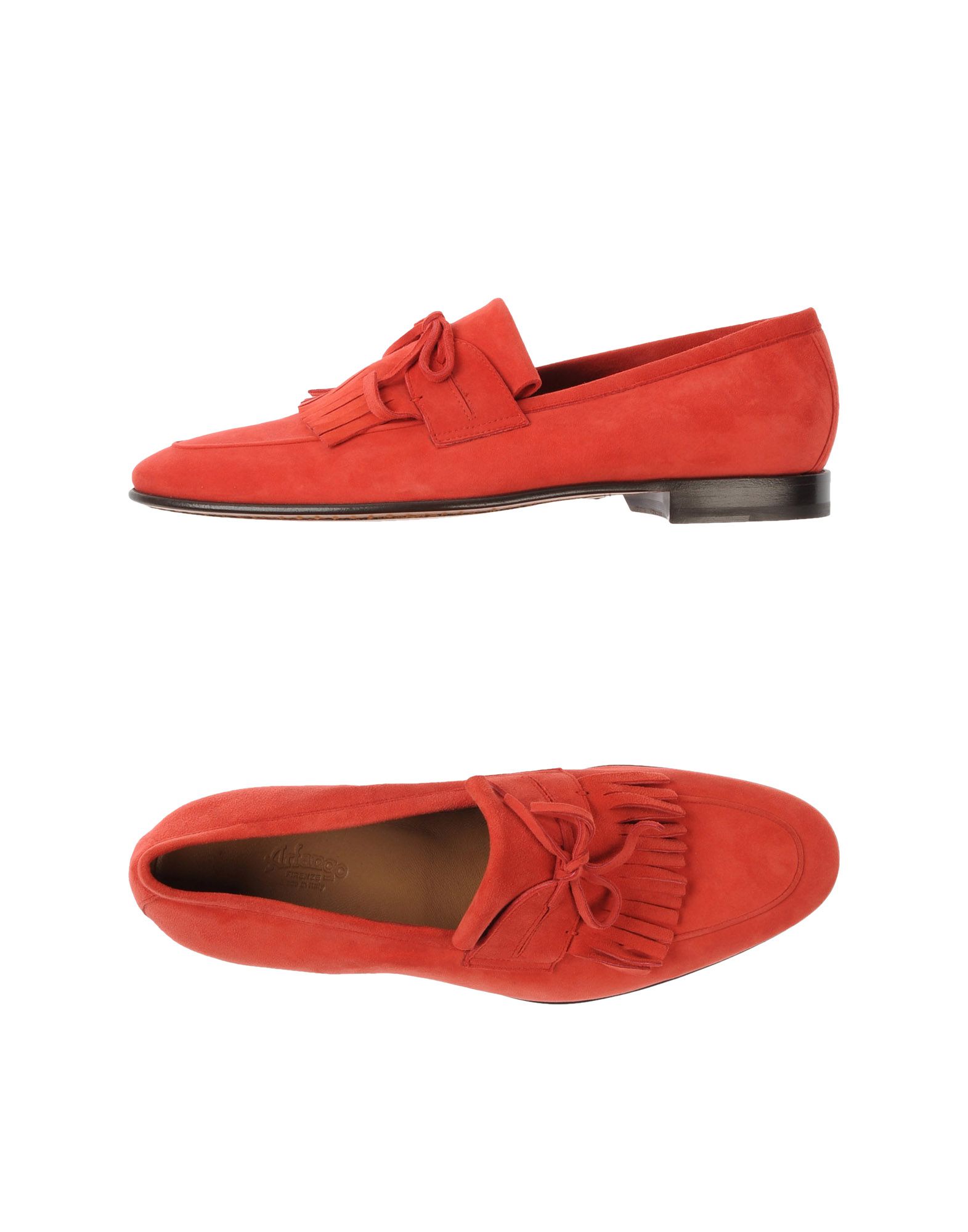 Arfango Moccasins in Red for Men (coral) | Lyst