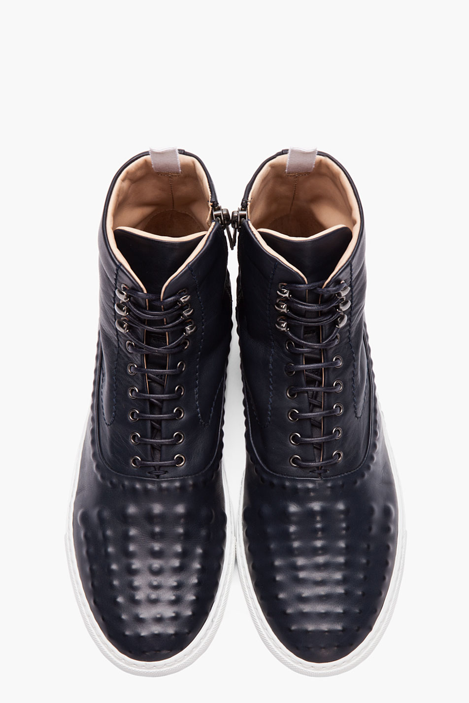 alexander mcqueen shoes navy blue