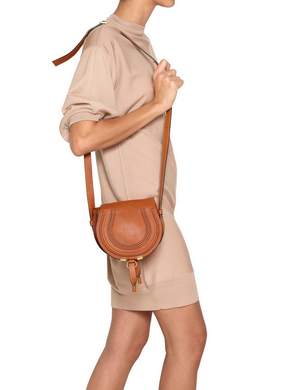 chloe leather handbags - Chlo¨¦ Small Marcie Leather Cross Body Bag in Brown (tan) | Lyst chloe leather handbags - Chlo¨¦ Small Marcie Leather Cross Body Bag in Brown (tan) | Lyst