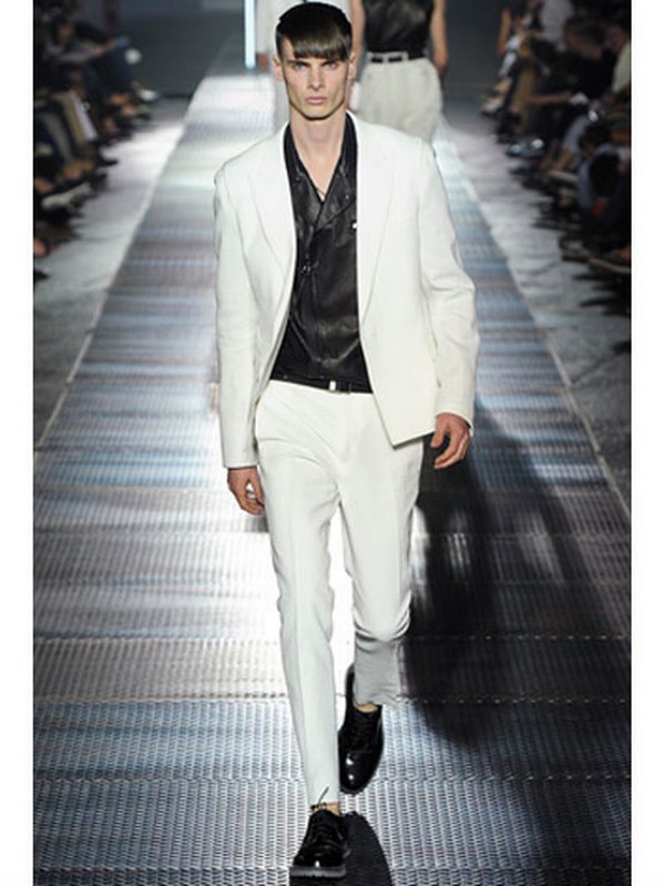Lanvin Plongé Nappa Leather Biker Jacket In Black For Men Lyst Gallery
