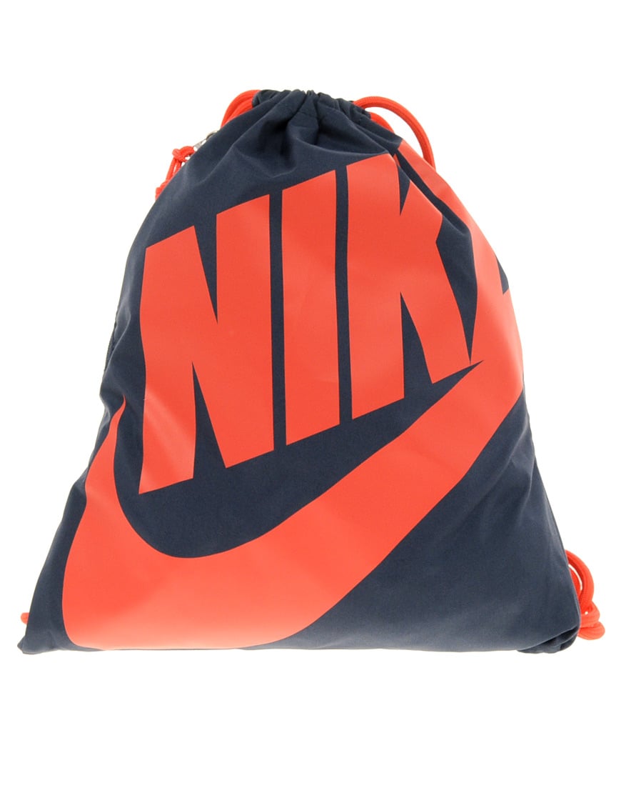 red nike sports bag