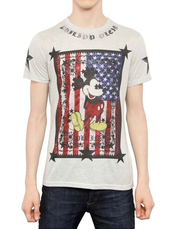 philipp plein mickey mouse shirt