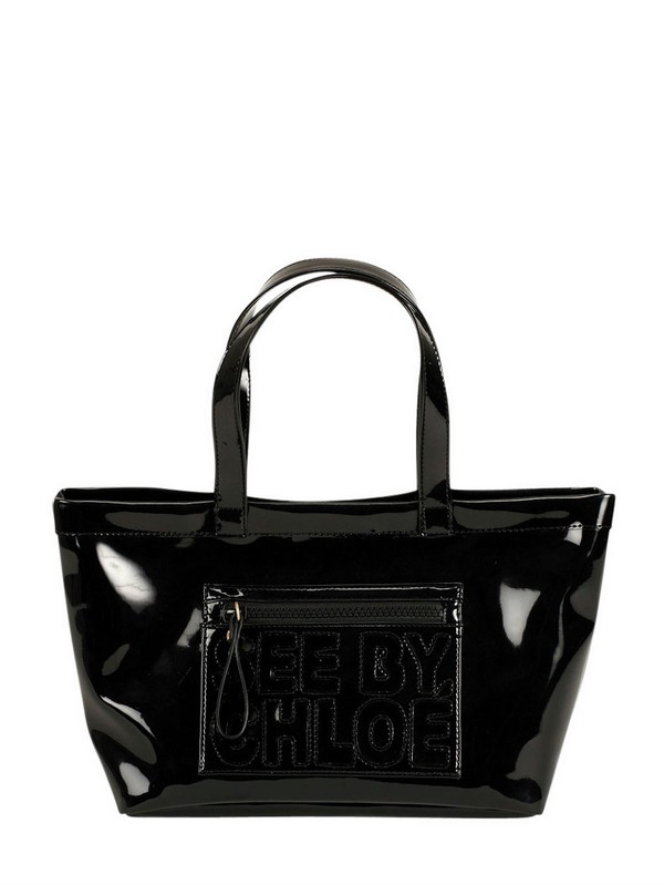 chloe patent leather bag