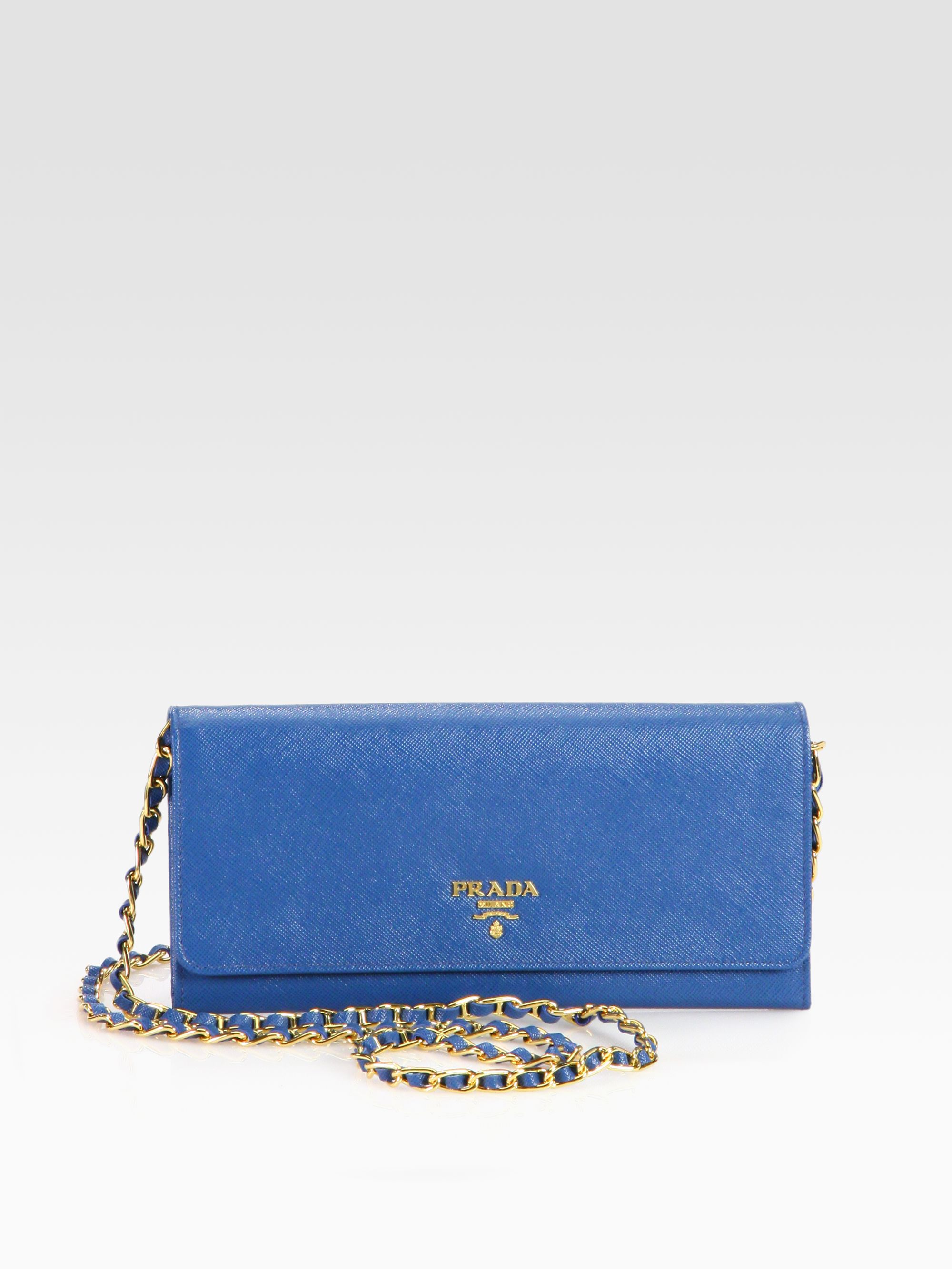 saks prada wallet