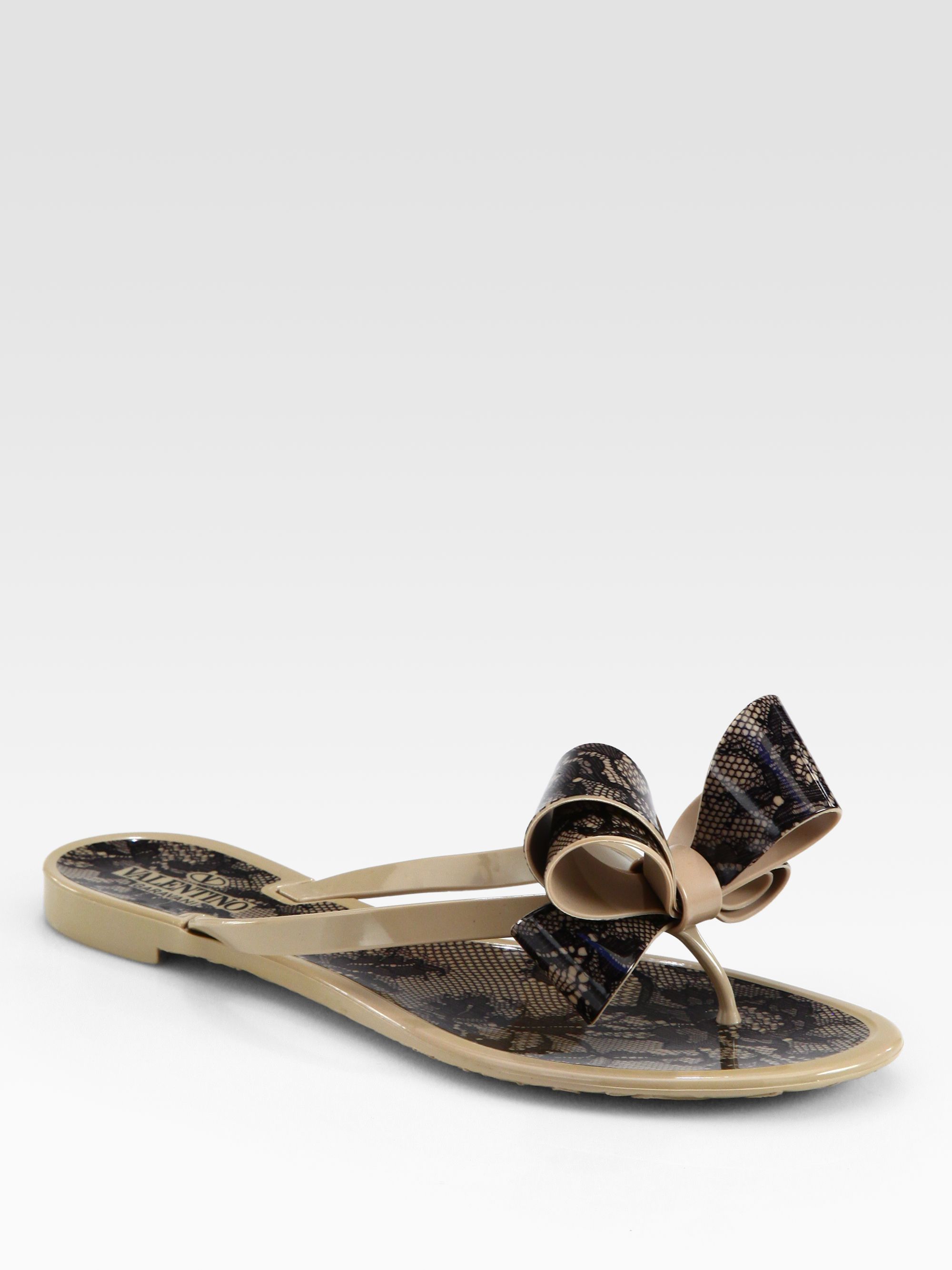 valentino jelly sandals dupe