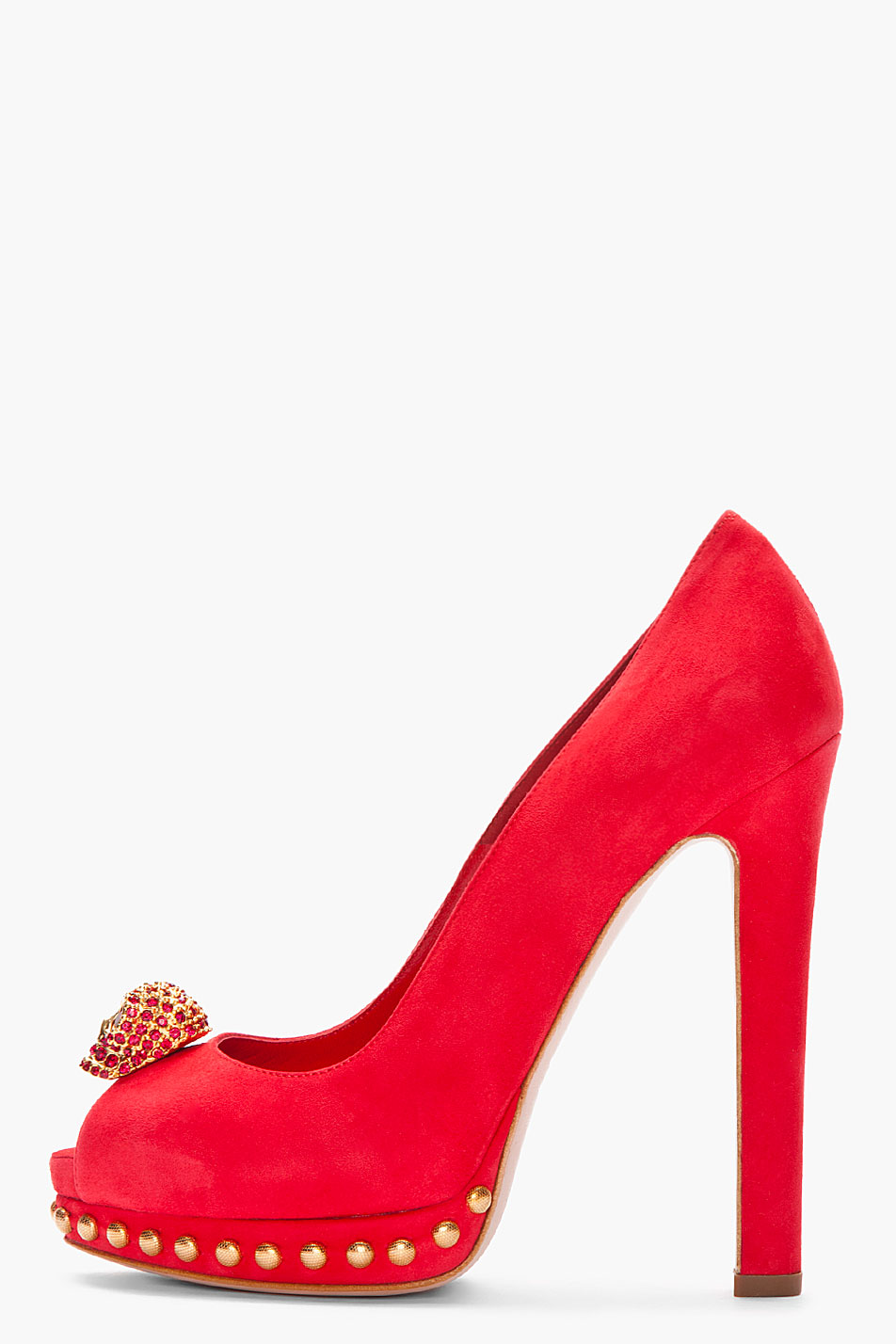 alexander mcqueen skull heels