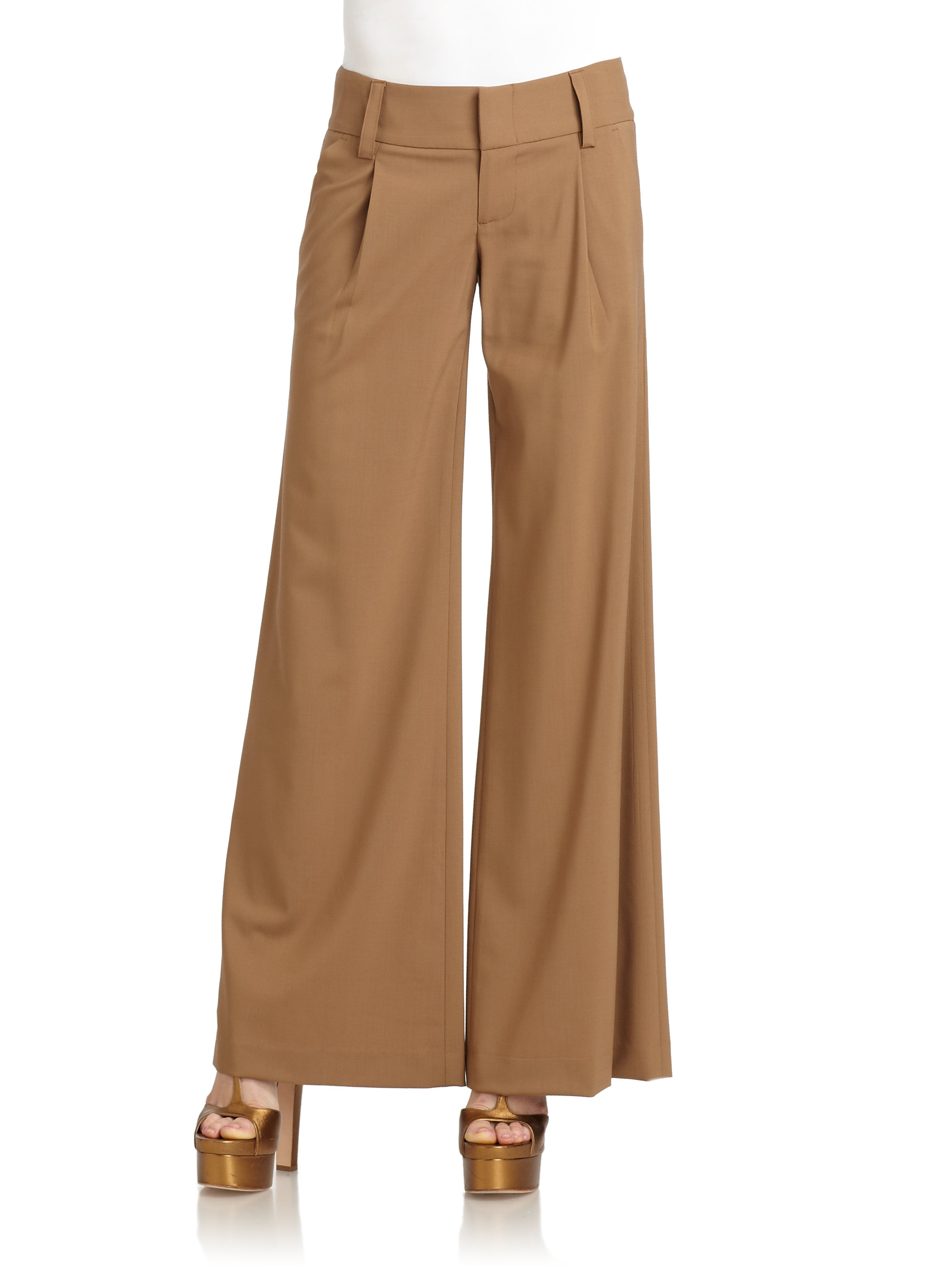 Alice + Olivia Eric Wide Leg Pants in 