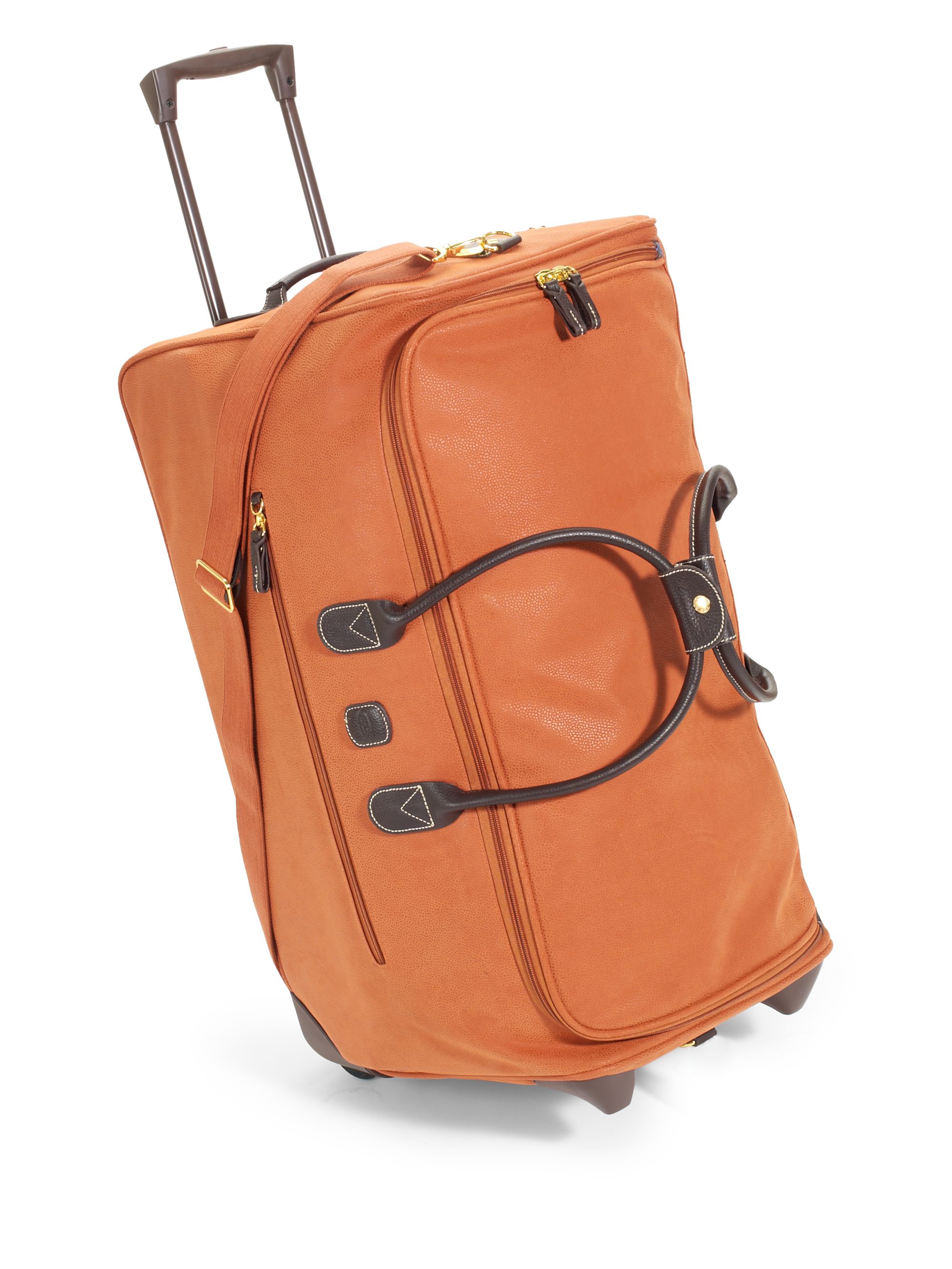 Bric's Carryon Rolling Duffel Bag in Brown | Lyst
