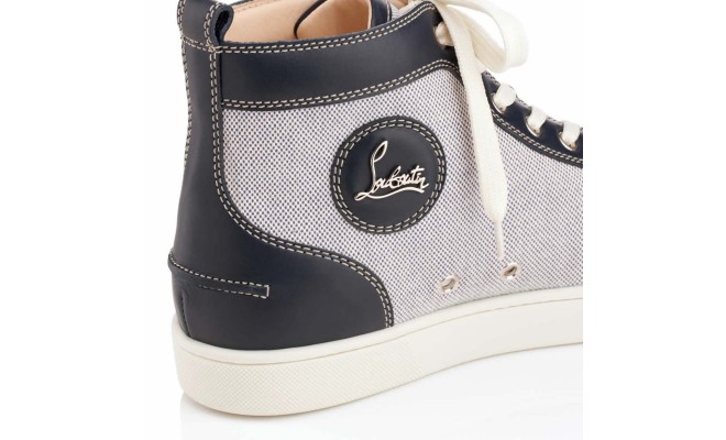 louboutin yellow sneakers