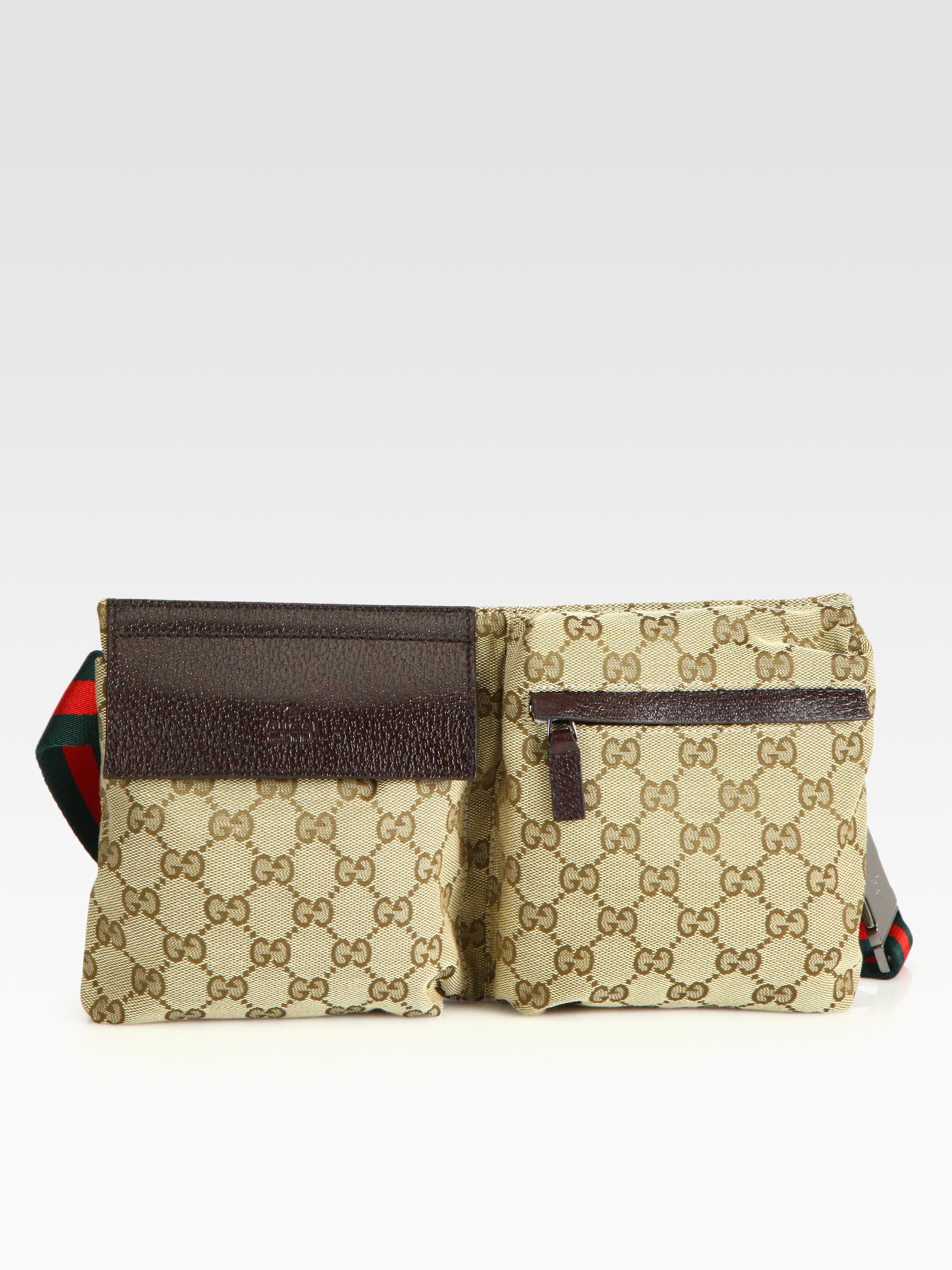 Gucci Gg Canvas Belt Bag in Beige (Natural) for Men - Lyst
