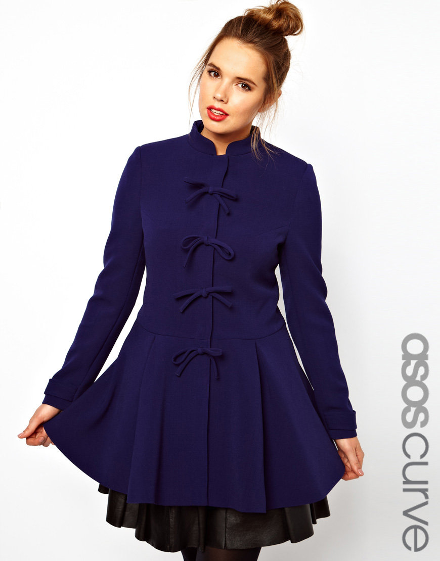 asos curve coats