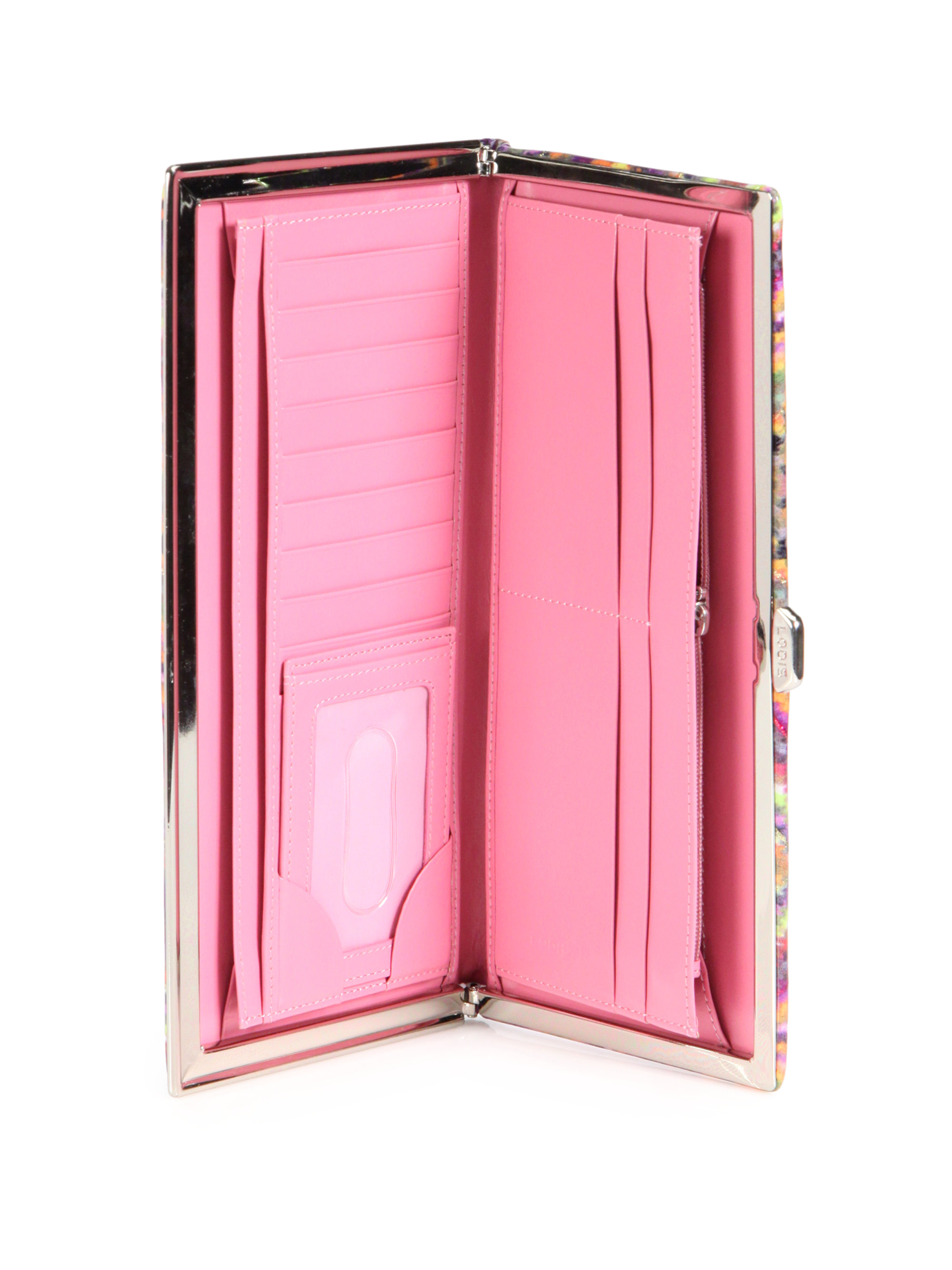 Lodis Kaleidoscope Diva Clutch Wallet in Pink Lyst