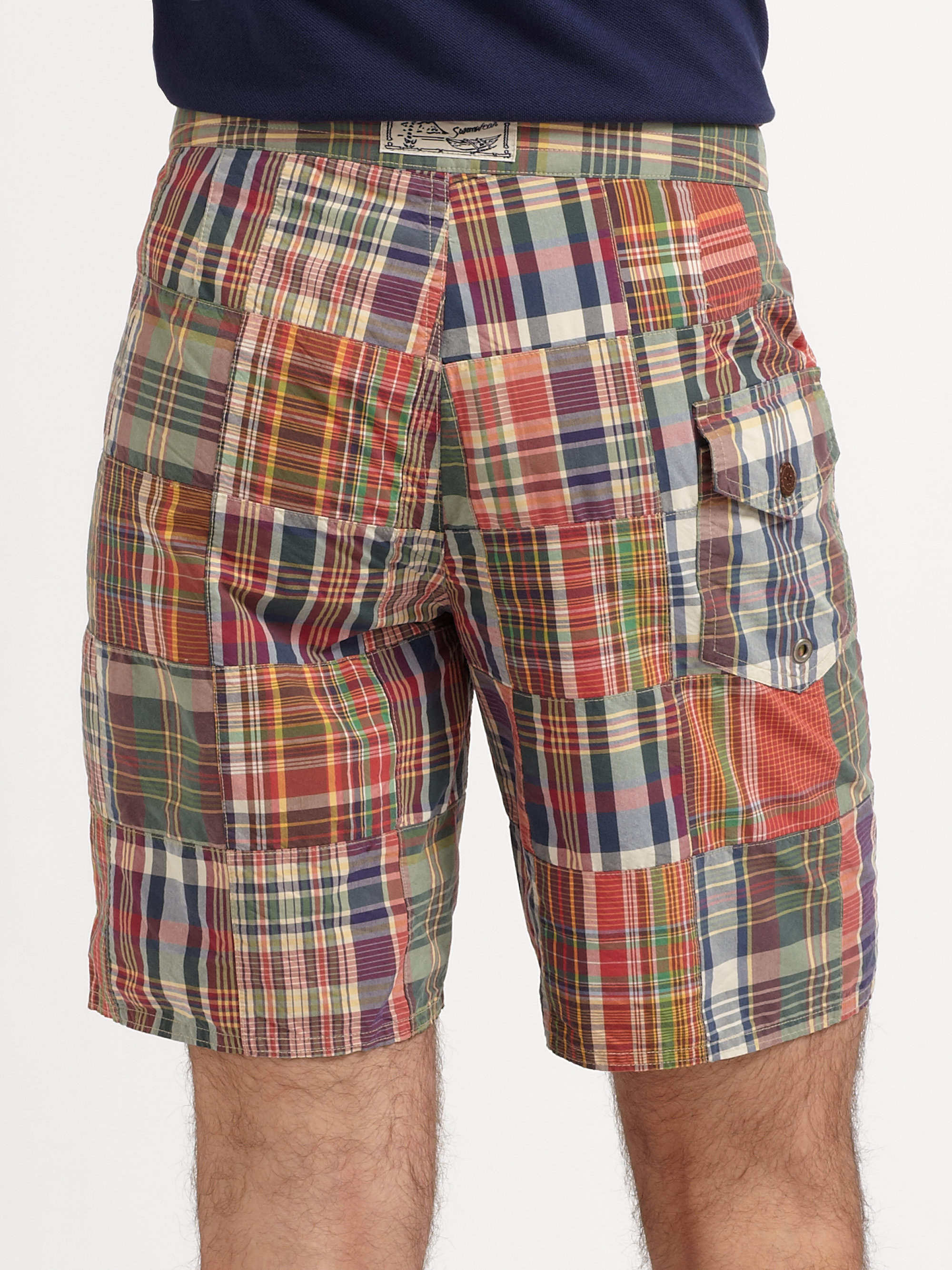 polo patchwork pants
