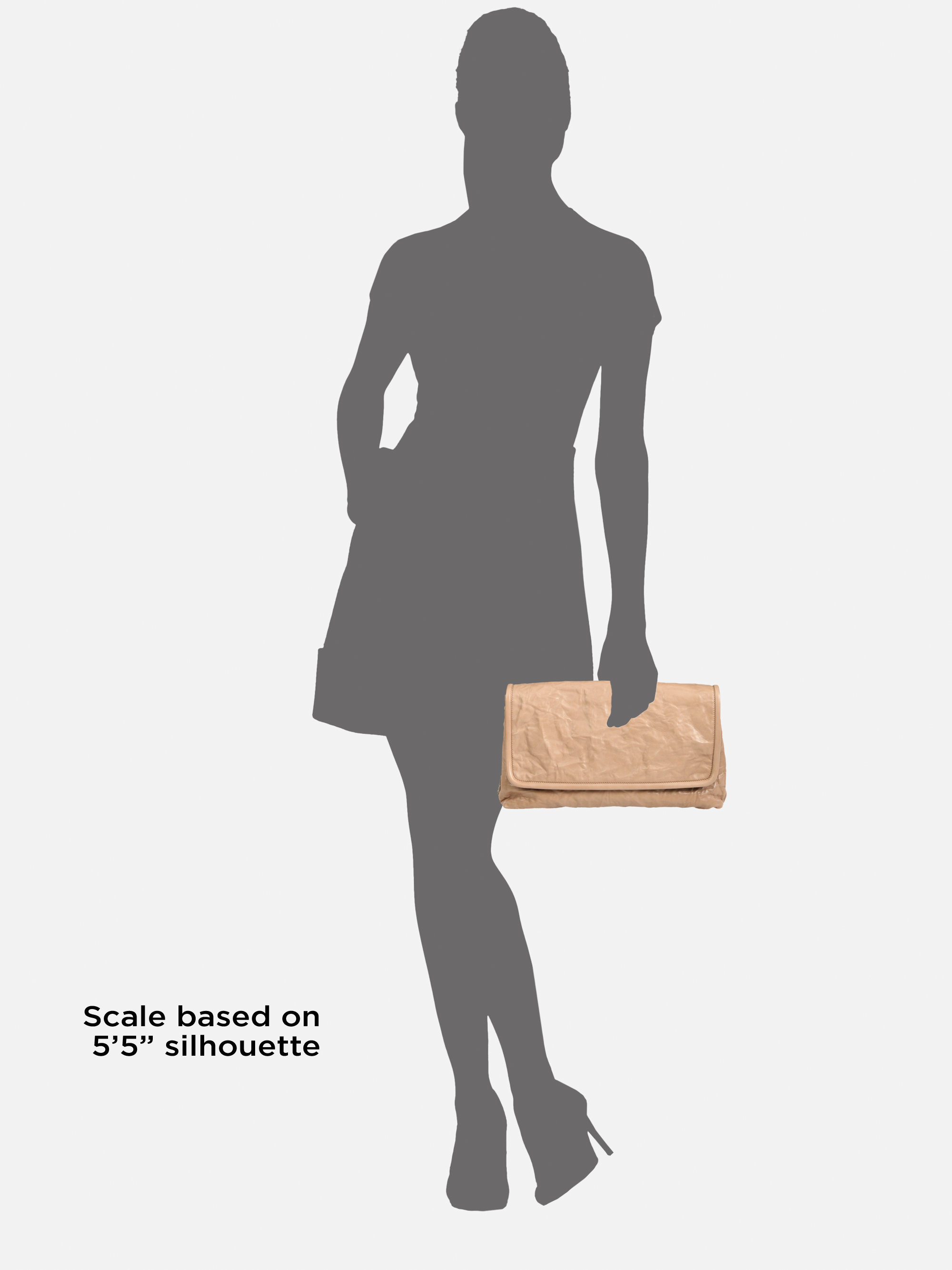 Prada Nappa Antique Clutch in Beige | Lyst