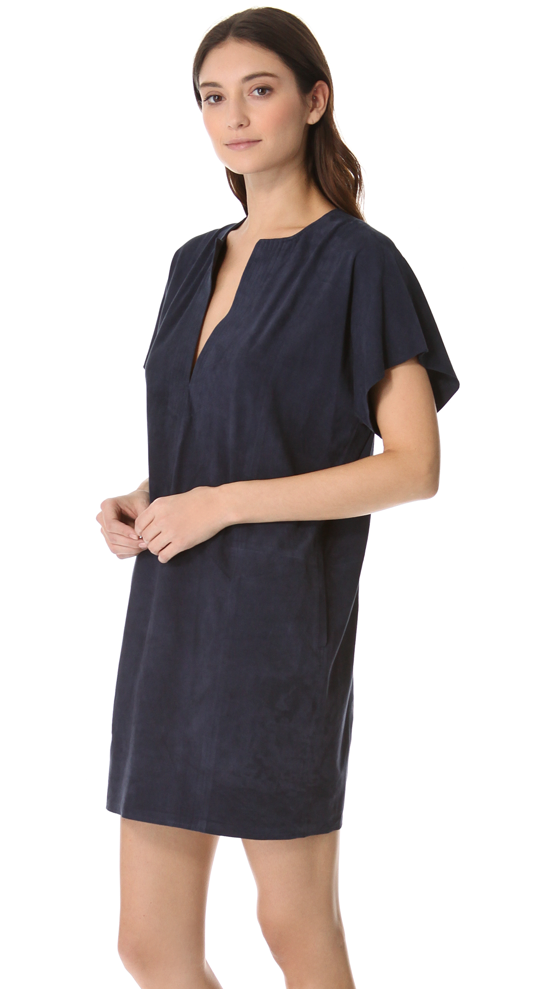 vince navy dress