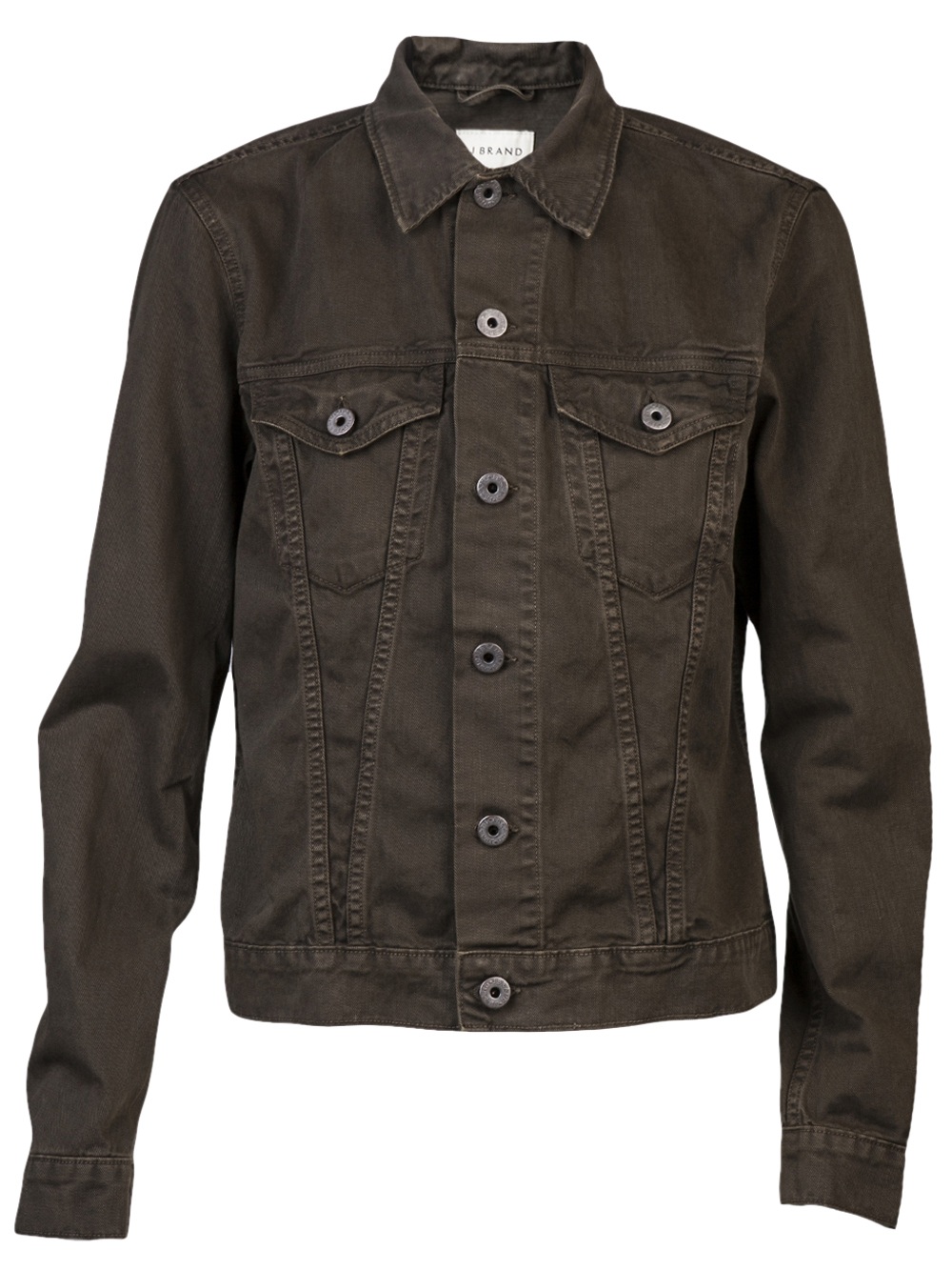Denim Jacket in Green (Brown) for Men 