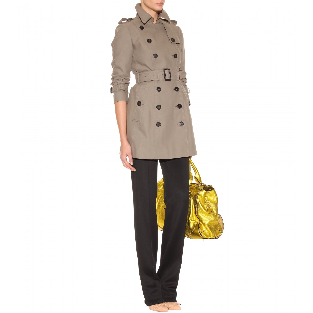 Burberry Prorsum Trench Coat in Natural - Lyst